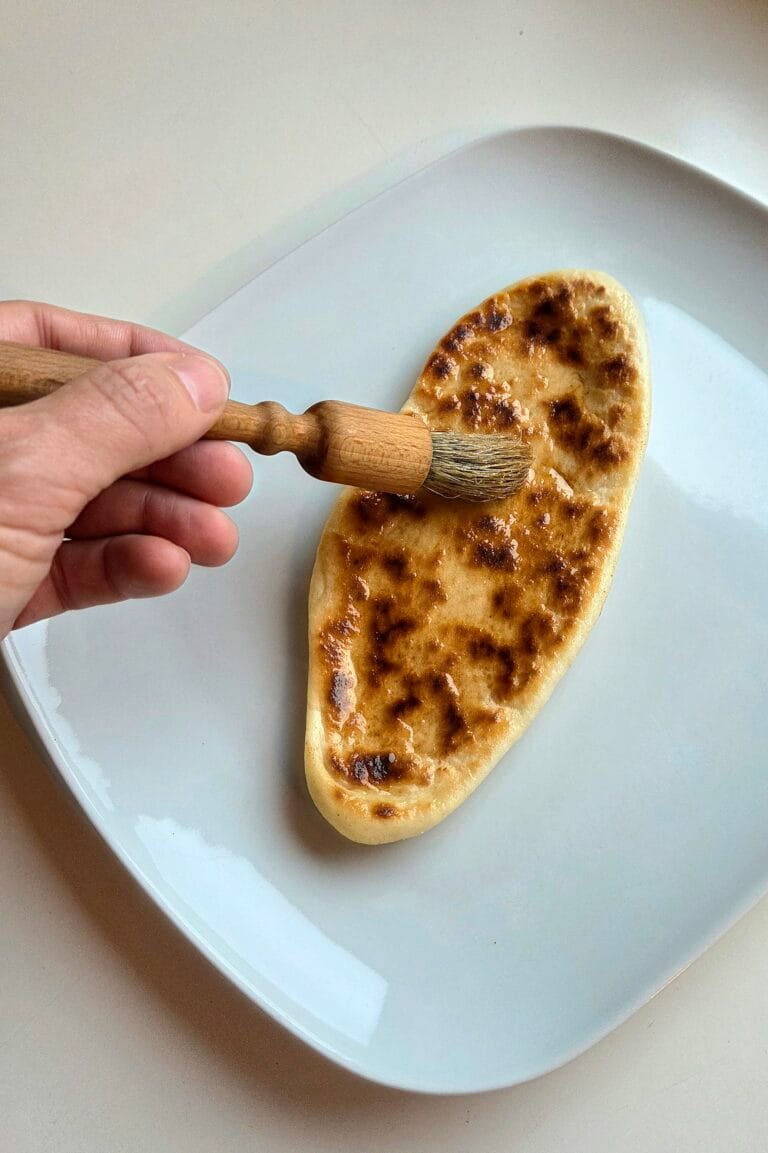 Sourdough Discard Naan